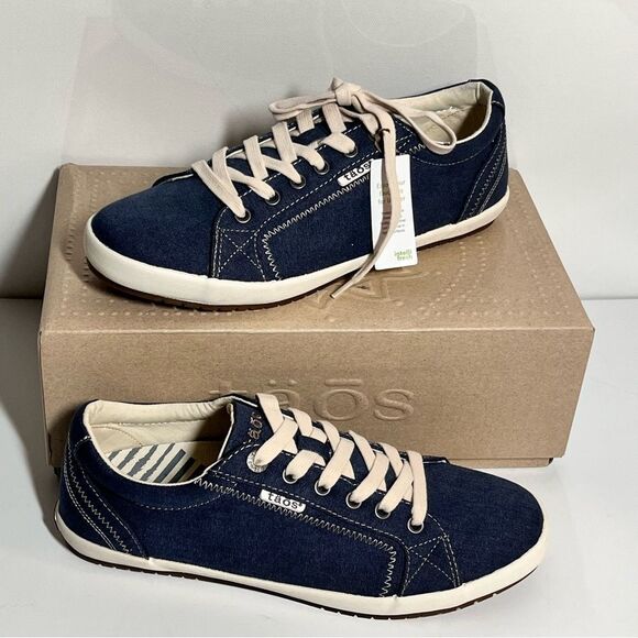 Taos Star - Iconic Style Canvas Lace Up Sneakers - Picture 1 of 7